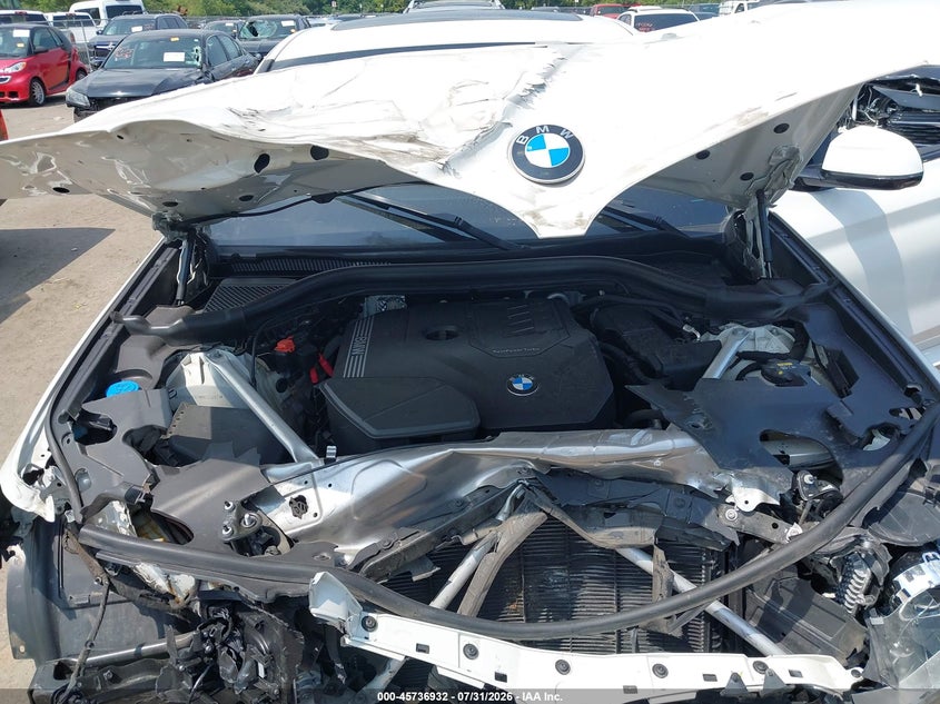 2021 BMW X4 SPORT UTILITY VEHICLE 2.0L I-4 DI, DOHC, VVT, TURBO, 248HP