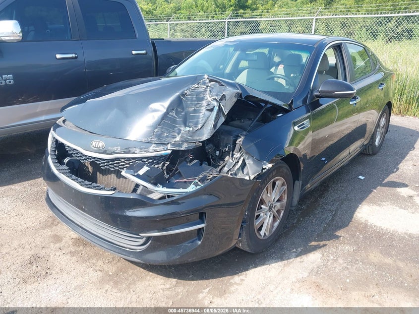 Vin: 5xxgt4l3xgg076983, lot: 46235648, kia optima lx 20162
