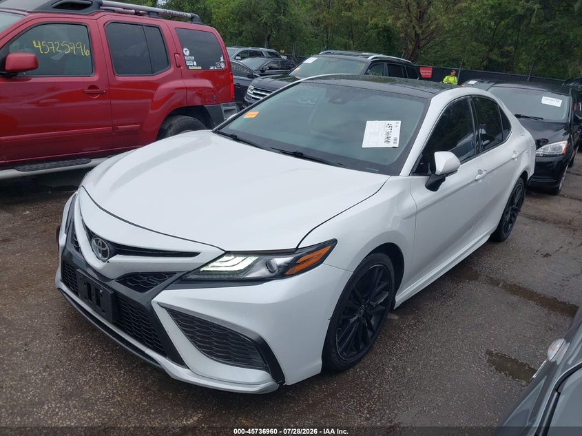 Vin: 4t1k61ak6mu551136, lot: 46235664, toyota camry xse 20212