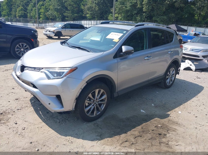 Vin: 2t3yfrev0hw323157, lot: 46235666, toyota rav4 limited 20172