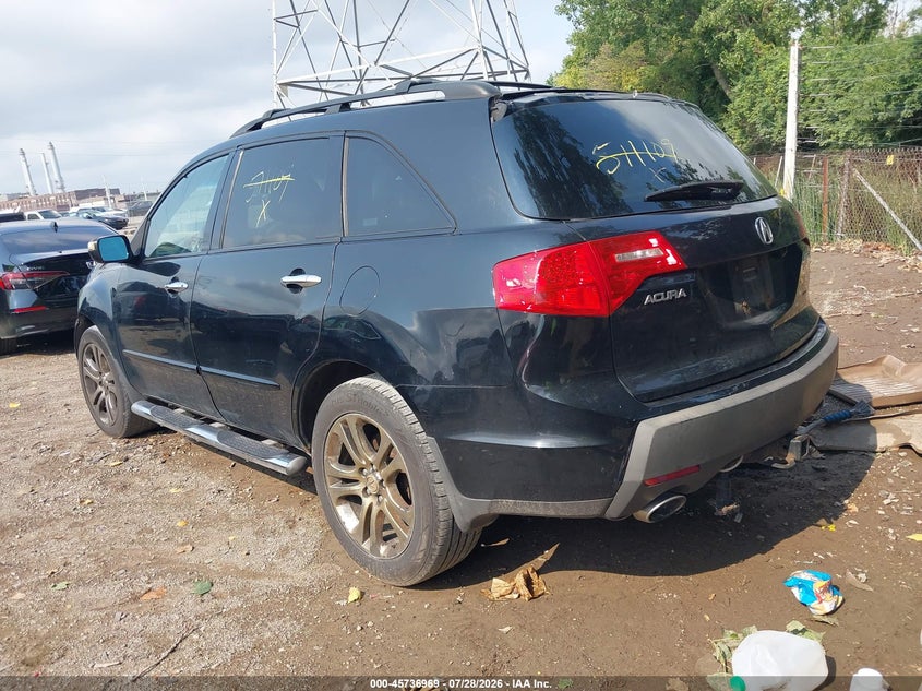 2009 ACURA MDX auction photo 3