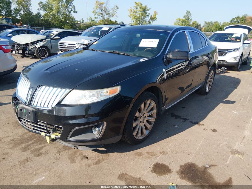 LINCOLN MKS 2009 VIN 1LNHM93R89G612730