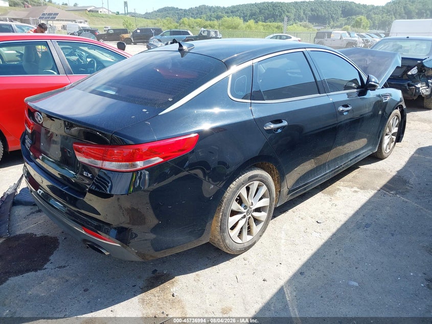 Vin: 5xxgu4l37jg187320, lot: 46235698, kia optima ex 20184