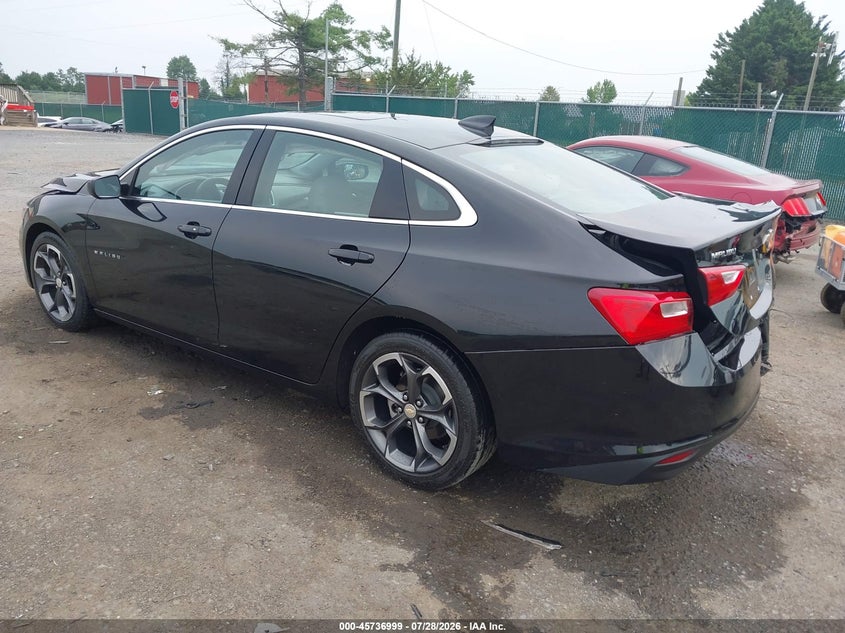 Vin: 1g1zd5st8pf234712, lot: 46235703, chevrolet malibu fwd 1lt 20233