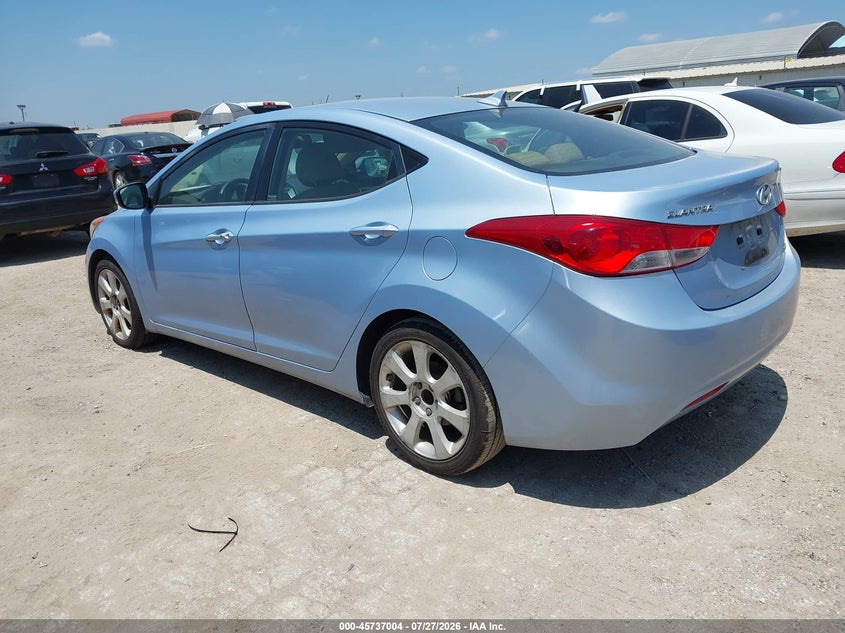 Vin: kmhdh4ae6cu473714, lot: 46235708, hyundai elantra limited (ulsan plant) 20123