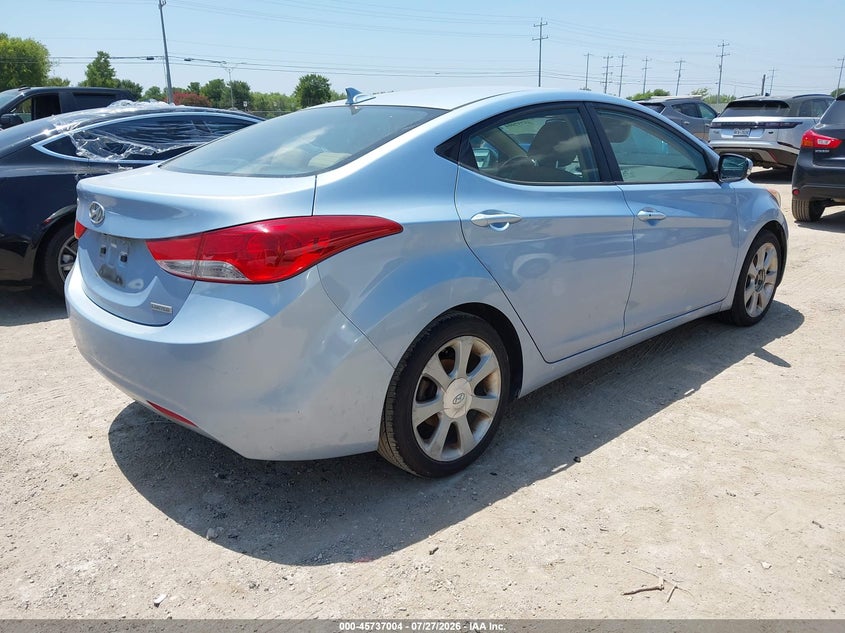 Vin: kmhdh4ae6cu473714, lot: 46235708, hyundai elantra limited (ulsan plant) 20124