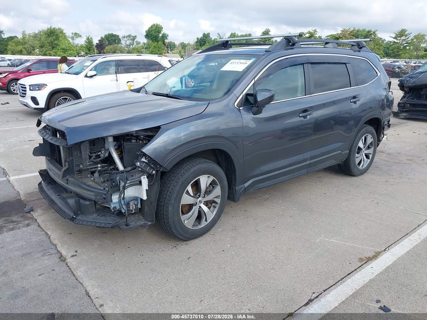 Vin: 4s4wmafd4m3466125, lot: 46235714, subaru ascent premium 20212