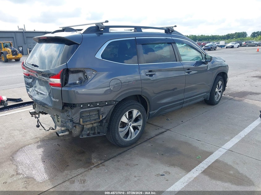Vin: 4s4wmafd4m3466125, lot: 46235714, subaru ascent premium 20214