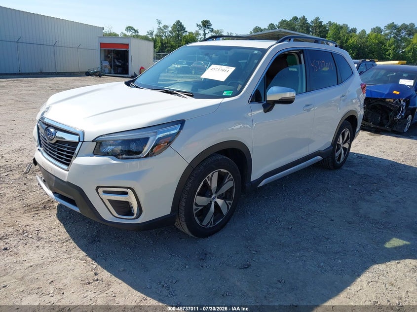 Vin: jf2skaxc8mh574766, lot: 46235715, subaru forester touring 20212