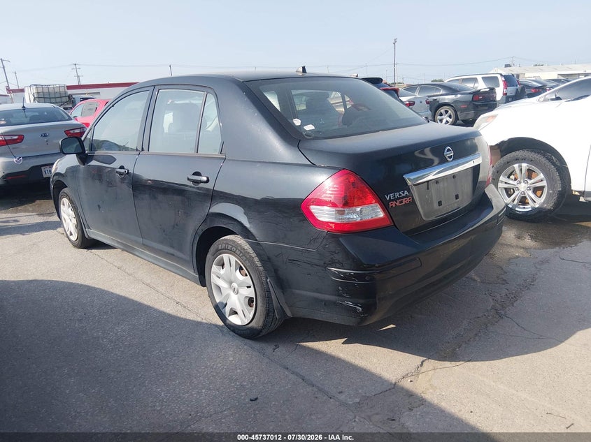 Vin: 3n1bc1ap0al401735, lot: 46235716, nissan versa 1.8s 20103