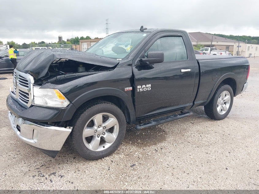 Vin: 3c6jr7bt6fg669637, lot: 46235719, ram 1500 big horn 20152