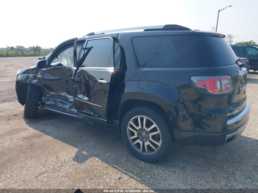 Vin: 1gkkvtkd1dj245860, lot: 46235723, gmc acadia denali 20133