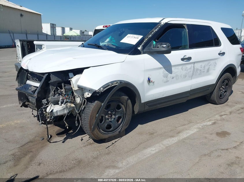 Vin: 1fm5k8ar6hge26012, lot: 46235724, ford utility police interceptor 20172