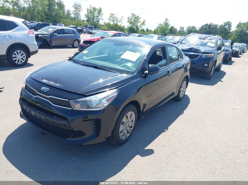 Vin: 3kpa24ad7le328745, lot: 46235726, kia rio s 20202