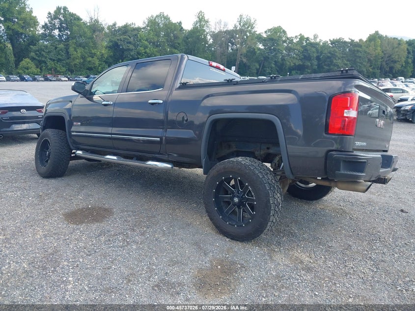 Vin: 3gtu2vej2eg339632, lot: 46235730, gmc sierra 1500 slt 20143