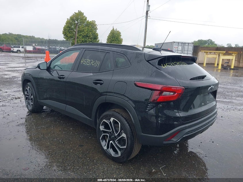 Vin: kl77ljep2sc139711, lot: 46235738, chevrolet trax fwd 2rs 20253