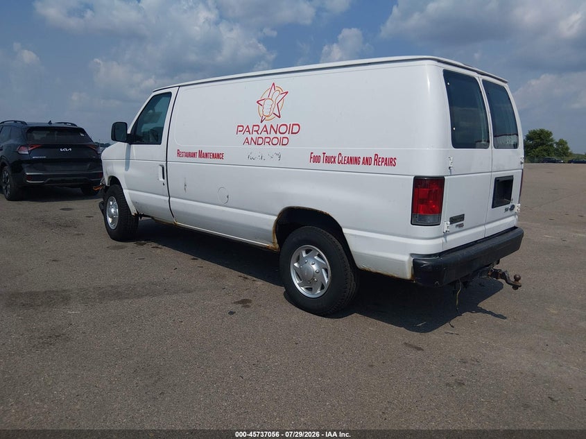 Vin: 1ftne2ew3bda08704, lot: 46235760, ford e-250 commercial 20113