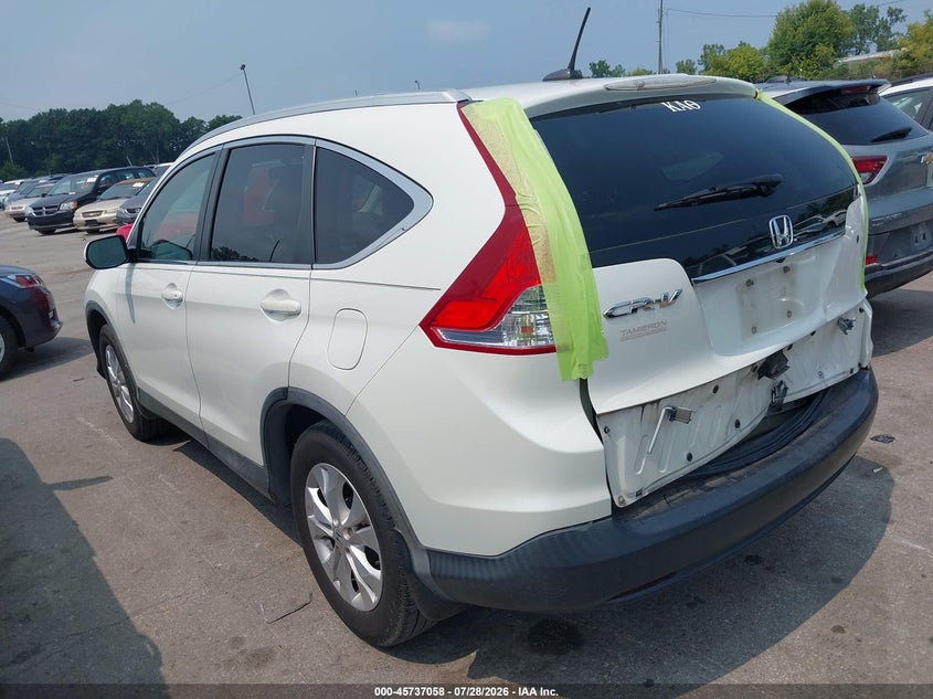 Vin: 5j6rm3h74dl016473, lot: 46235762, honda cr-v ex-l 20133
