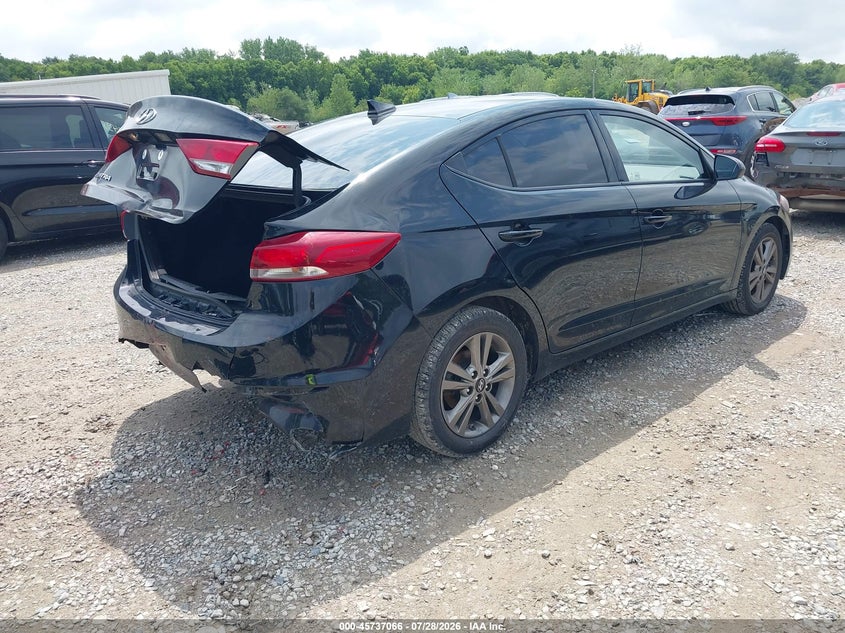 Vin: 5npd84lf7jh347900, lot: 46235770, hyundai elantra sel 20184