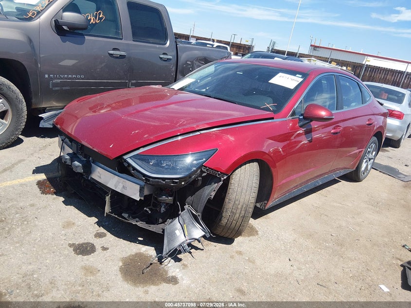 Vin: kmhl64jaxpa309579, lot: 46235802, hyundai sonata sel 20232