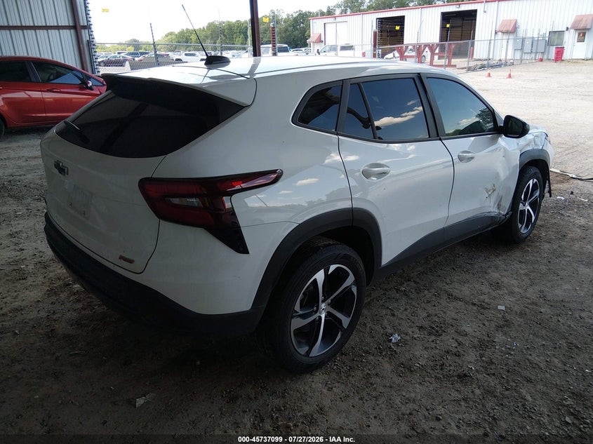 Vin: kl77lgep1sc004383, lot: 46235803, chevrolet trax fwd 1rs 20254