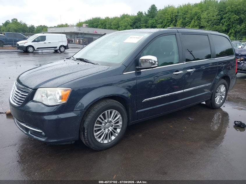 Vin: 2c4rc1cg4dr614302, lot: 46235806, chrysler town & country touring-l 20132