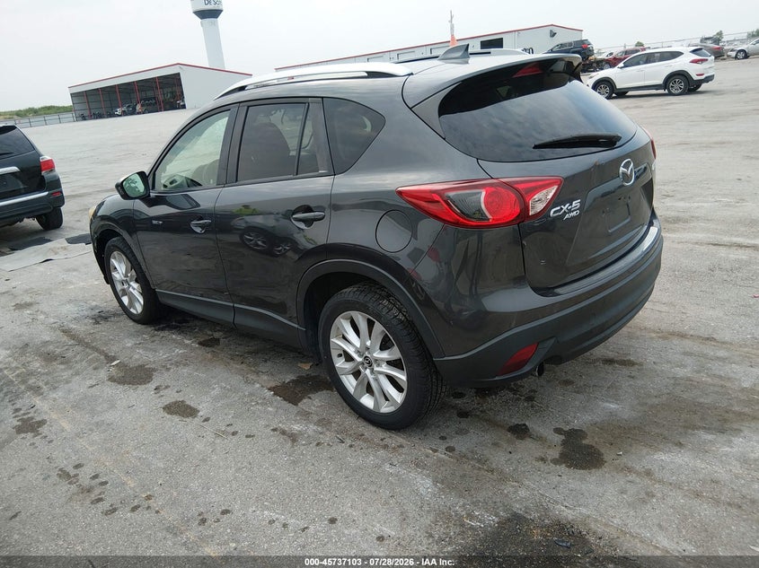 Vin: jm3ke4dy4e0301869, lot: 46235807, mazda cx-5 grand touring 20143