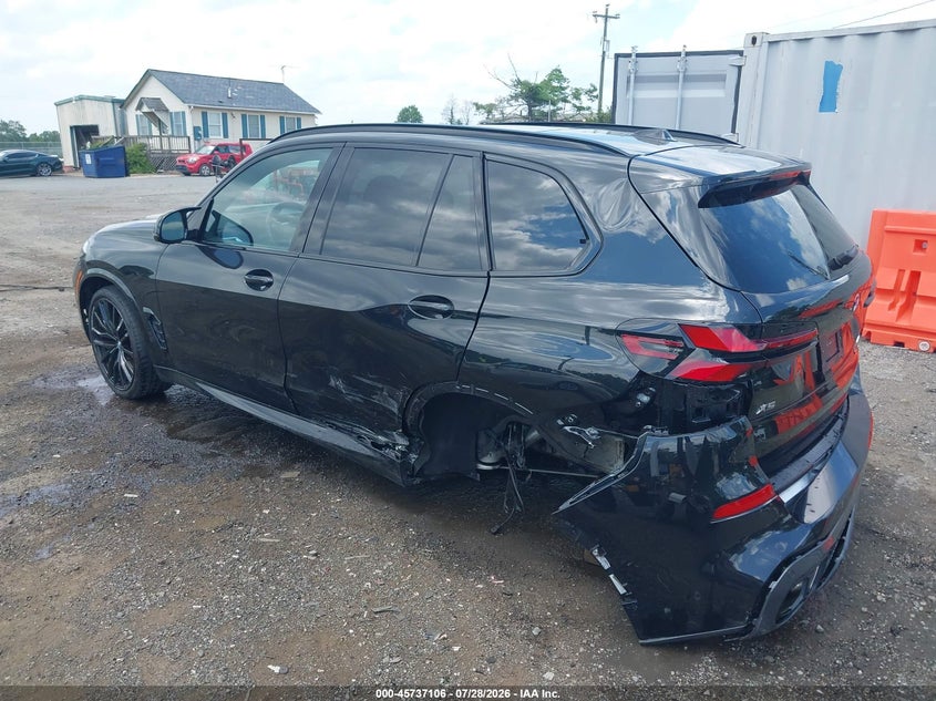 Vin: 5ux33eu02s9x50296, lot: 46235810, bmw x5 m60i 20253