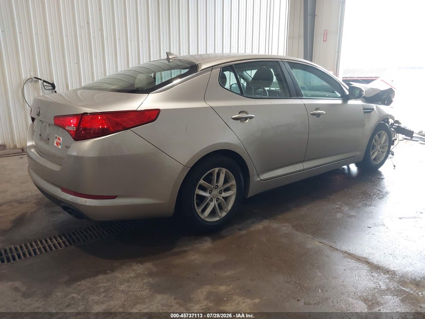 Vin: knagm4a7xd5397566, lot: 46235816, kia optima lx 20134