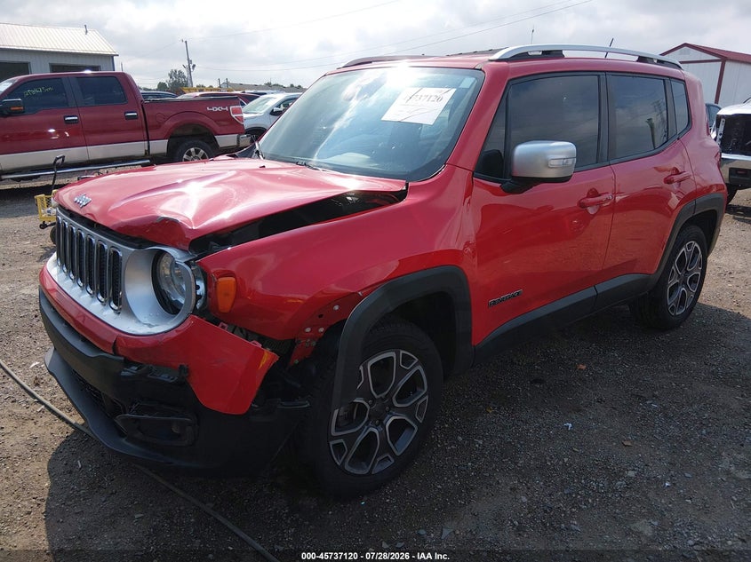 2017 Jeep Renegade, Left Side, IAAI, VIN ZACCJBDB2HPE52832 — photo 2