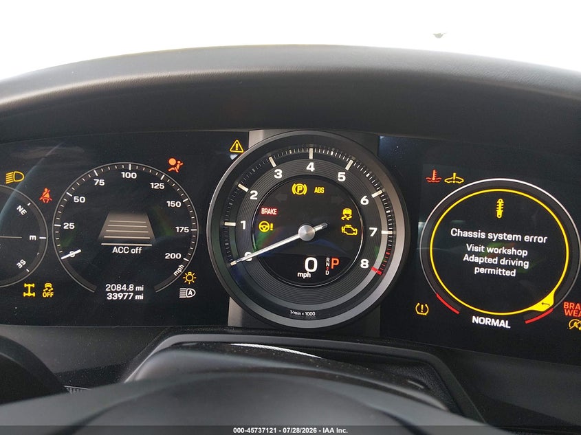 PORSCHE 911 2020 VIN WP0CB2A98LS264043