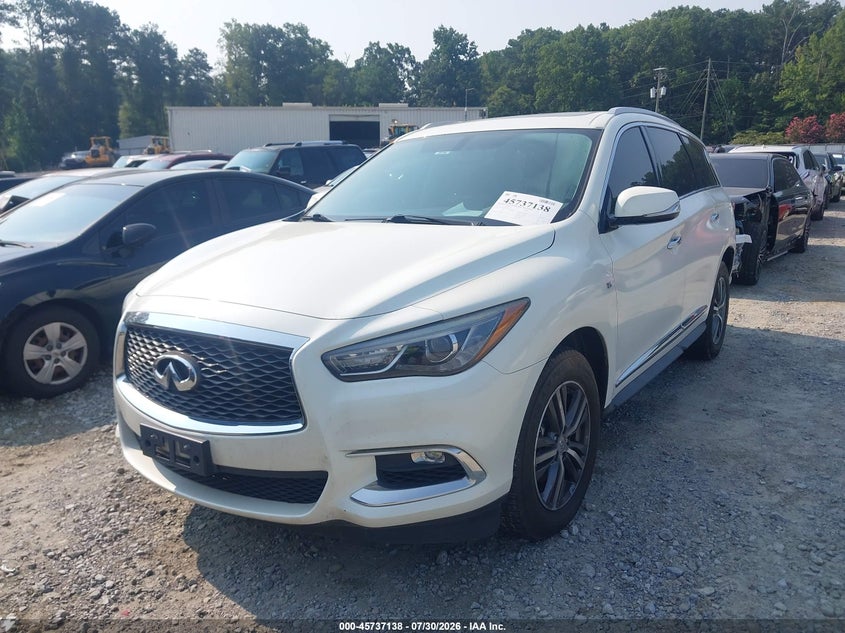 Vin: 5n1dl0mm9hc514568, lot: 46235842, infiniti qx60 20172