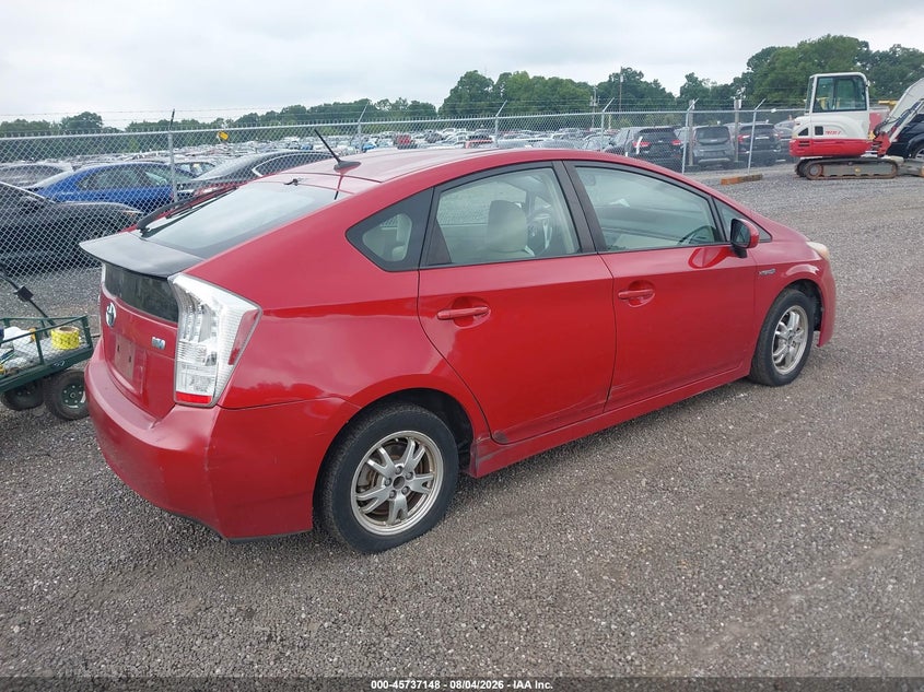 2010 TOYOTA PRIUS auction photo 4