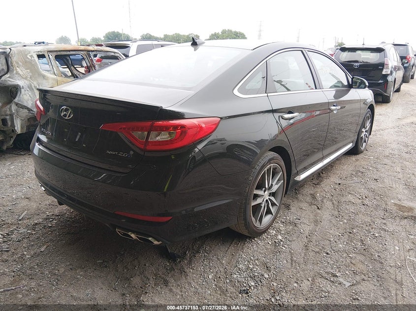2015 HYUNDAI SONATA auction photo 4
