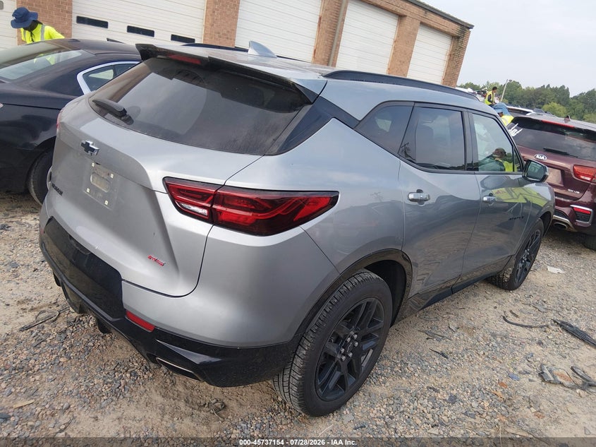 Vin: 3gnkbers2ps183836, lot: 46235859, chevrolet blazer fwd rs 20234