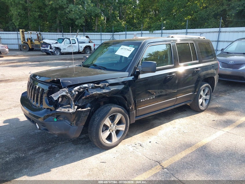 Vin: 1c4njpfa3hd169218, lot: 46235868, jeep patriot high altitude 20172