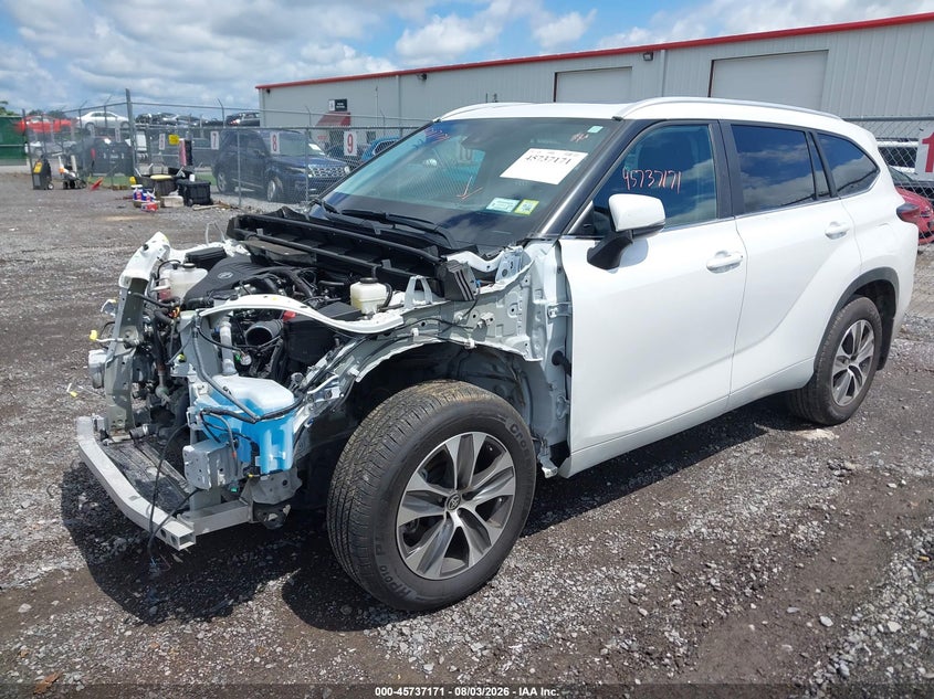 Vin: 5tdkdrbh0ps515477, lot: 46235875, toyota highlander xle 20232