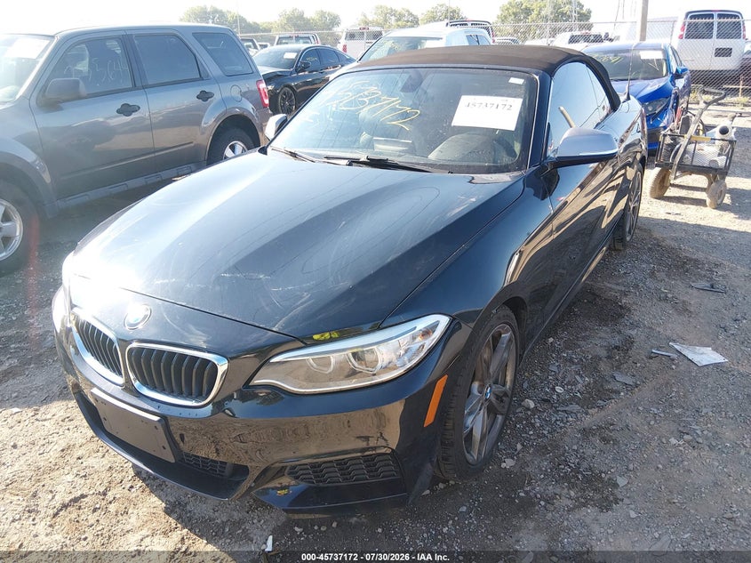 Vin: wba1m1c58gv394539, lot: 46235876, bmw m235i 20162