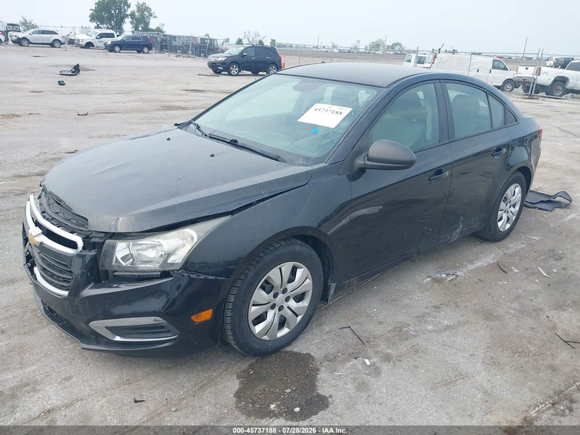 Vin: 1g1pc5sg8g7222745, lot: 46235892, chevrolet cruze limited ls auto 20162