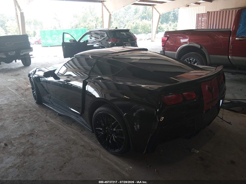 Vin: 1g1yf2d72e5000217, lot: 46235921, chevrolet corvette stingray 20143