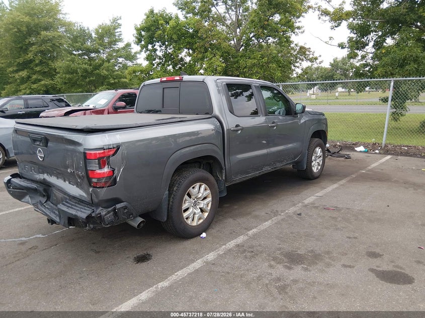 Vin: 1n6ed1ek4nn600876, lot: 46235922, nissan frontier sv 4x4 20224