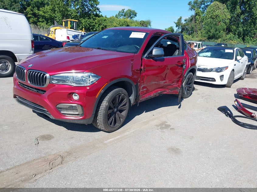 Vin: 5uxku2c51k0z63023, lot: 46235942, bmw x6 xdrive35i 20192