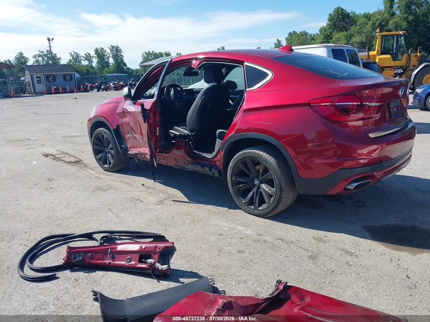 Vin: 5uxku2c51k0z63023, lot: 46235942, bmw x6 xdrive35i 20193