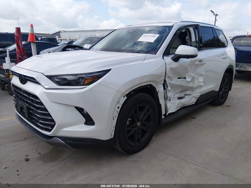 Vin: 5tdacab59ss056528, lot: 46235953, toyota grand highlander hybrid limited 20252