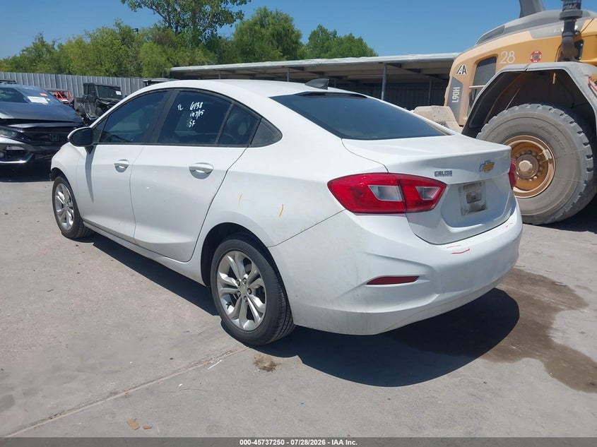 Vin: 1g1bc5sm5k7152968, lot: 46235954, chevrolet cruze ls 20193