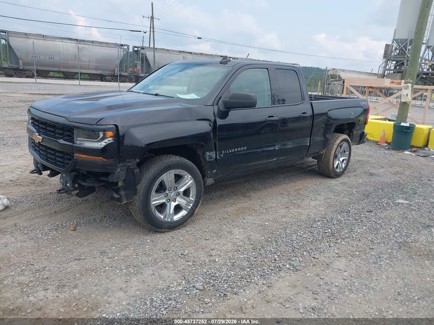 Vin: 2gcvkmec7k1219927, lot: 46235956, chevrolet silverado 1500 ld silverado custom 20192