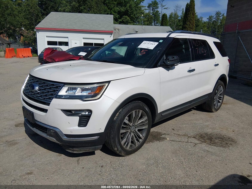 Vin: 1fm5k8htxjgb39702, lot: 46235967, ford explorer platinum 20182