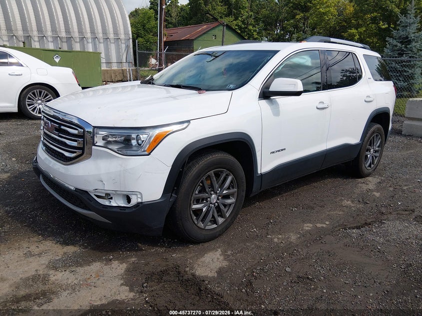 Vin: 1gkknulsxhz181621, lot: 46235975, gmc acadia slt-1 20172