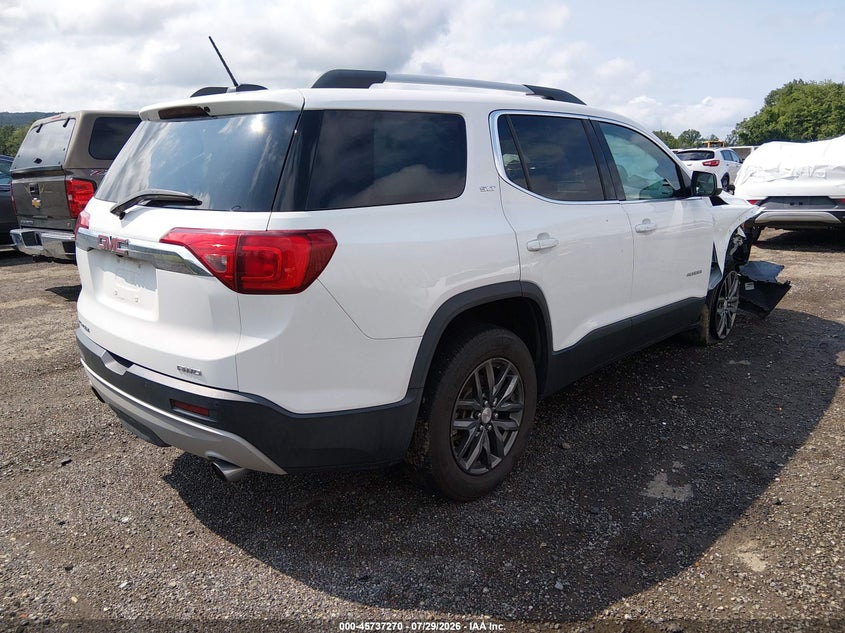 Vin: 1gkknulsxhz181621, lot: 46235975, gmc acadia slt-1 20174