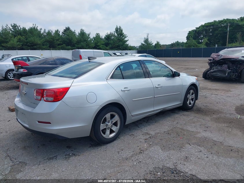 Vin: 1g11b5slxff114668, lot: 46235991, chevrolet malibu ls 20154